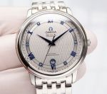 Omega De Ville  39.5mm for men 32.7mm for women 8215 Movement Silver Dial Couple Watch